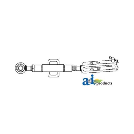A & I Products Link, Side, Adjustable w/ Pin, Cat 0 18" x2" x2" A-15990